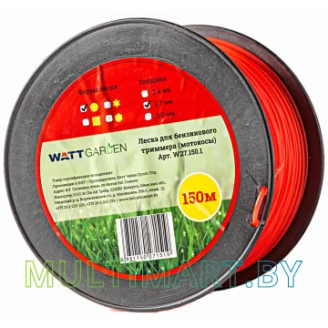 Леска для триммера WATT W30.150.1